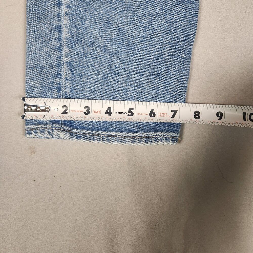 American Eagle Highest Rise 90s Boyfriend Jeans Womens 2 Distressed Stretch - Picture 13 of 13
